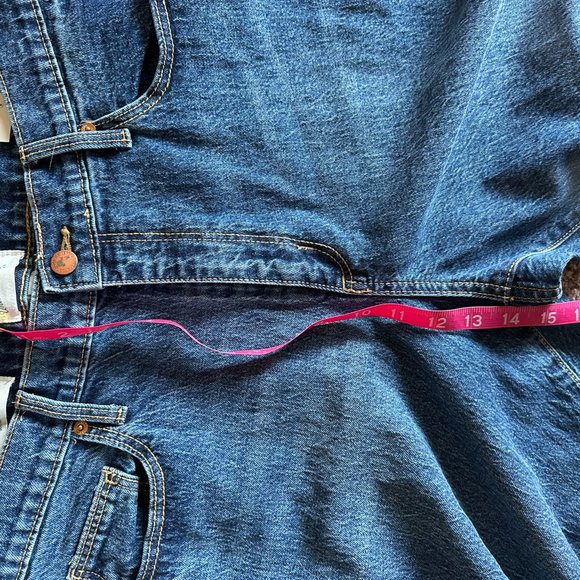 NWT Women's High-Rise Vintage Bootcut Jeans - Universal Thread Medium Wash 14 - Picture 11 of 13